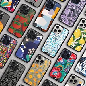 Street art design phone cases abstract illustration and typography