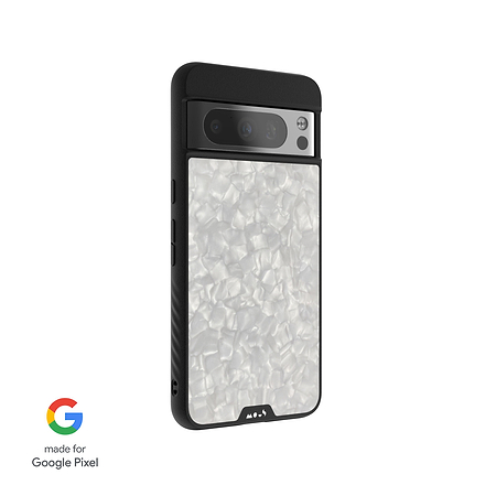 MagSafe® Compatible Silver Pearl Phone Case - Limitless