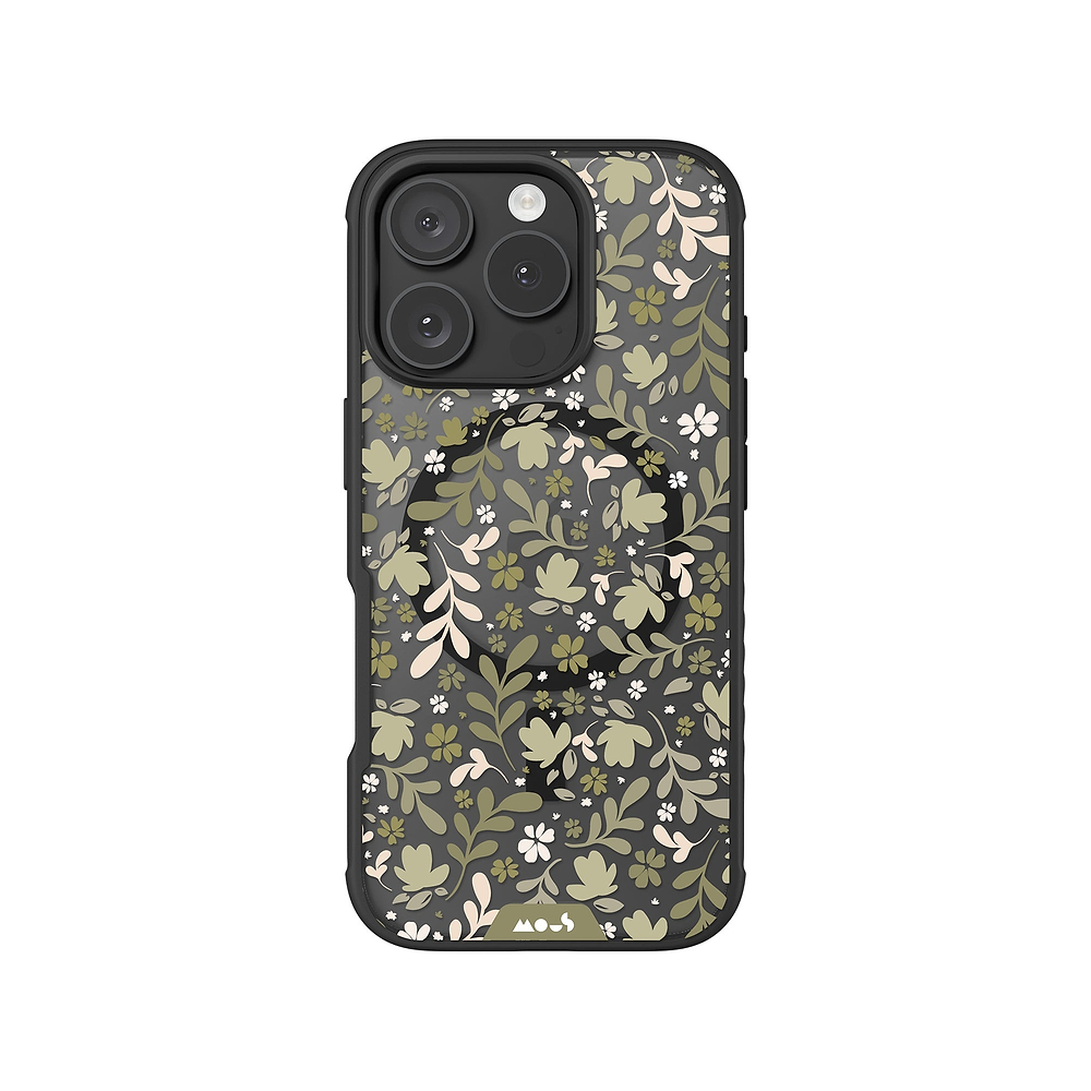 Flowers MagSafe® Compatible Printed Phone Case – Ditsy Green