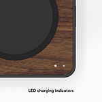 Walnut Charging Station with Qi2