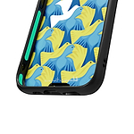 Clear Protective Qi Wireless Bloom Twins Nightingale Ukraine Collabs iPhone Case | iPhone 14 Plus,iPhone 14,iPhone 13,iPhone 13 mini,iPhone 15,iPhone 15 Plus