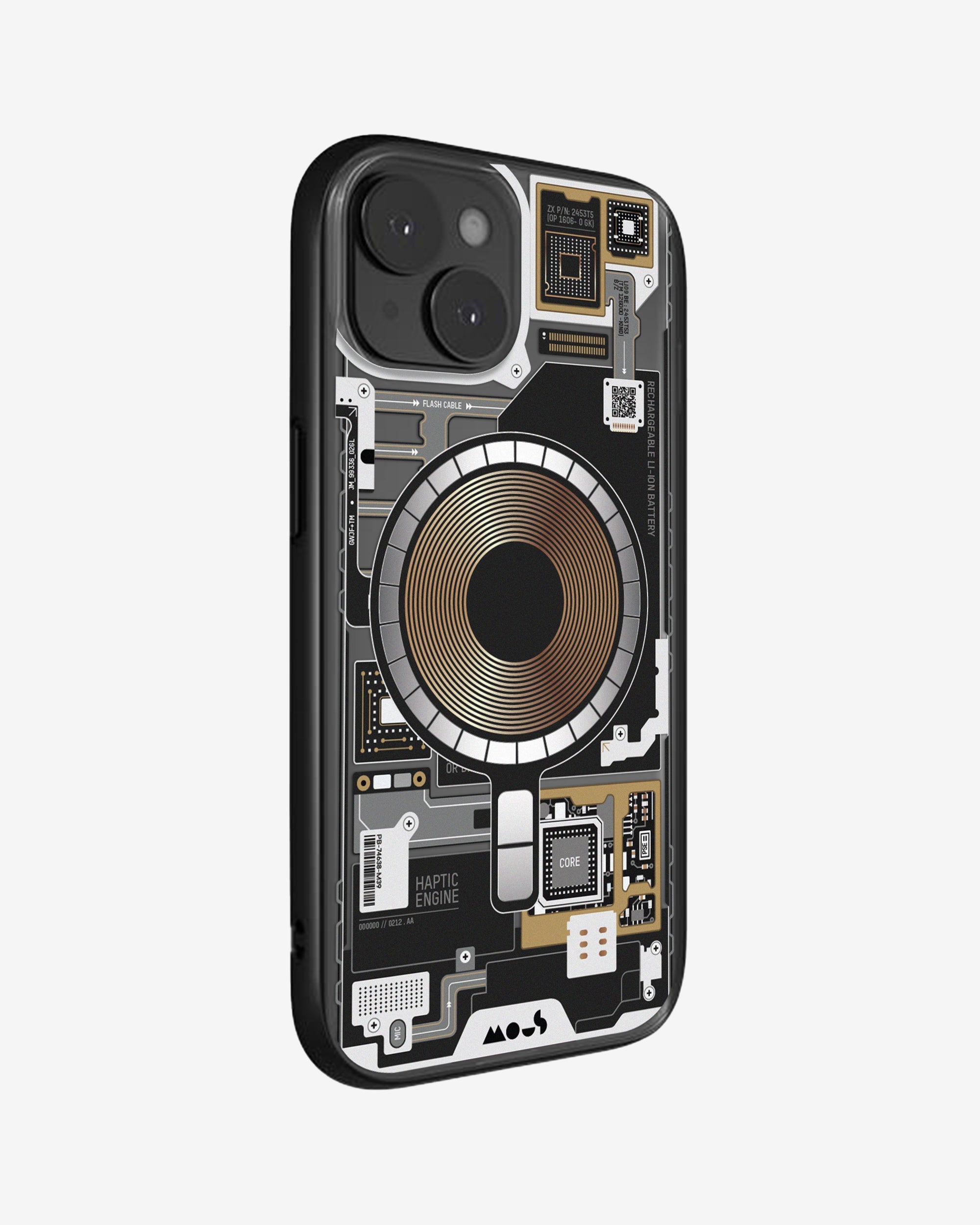 Mous | Gen1 Protective Phone Case - Clarity MagSafe x Deconstruct