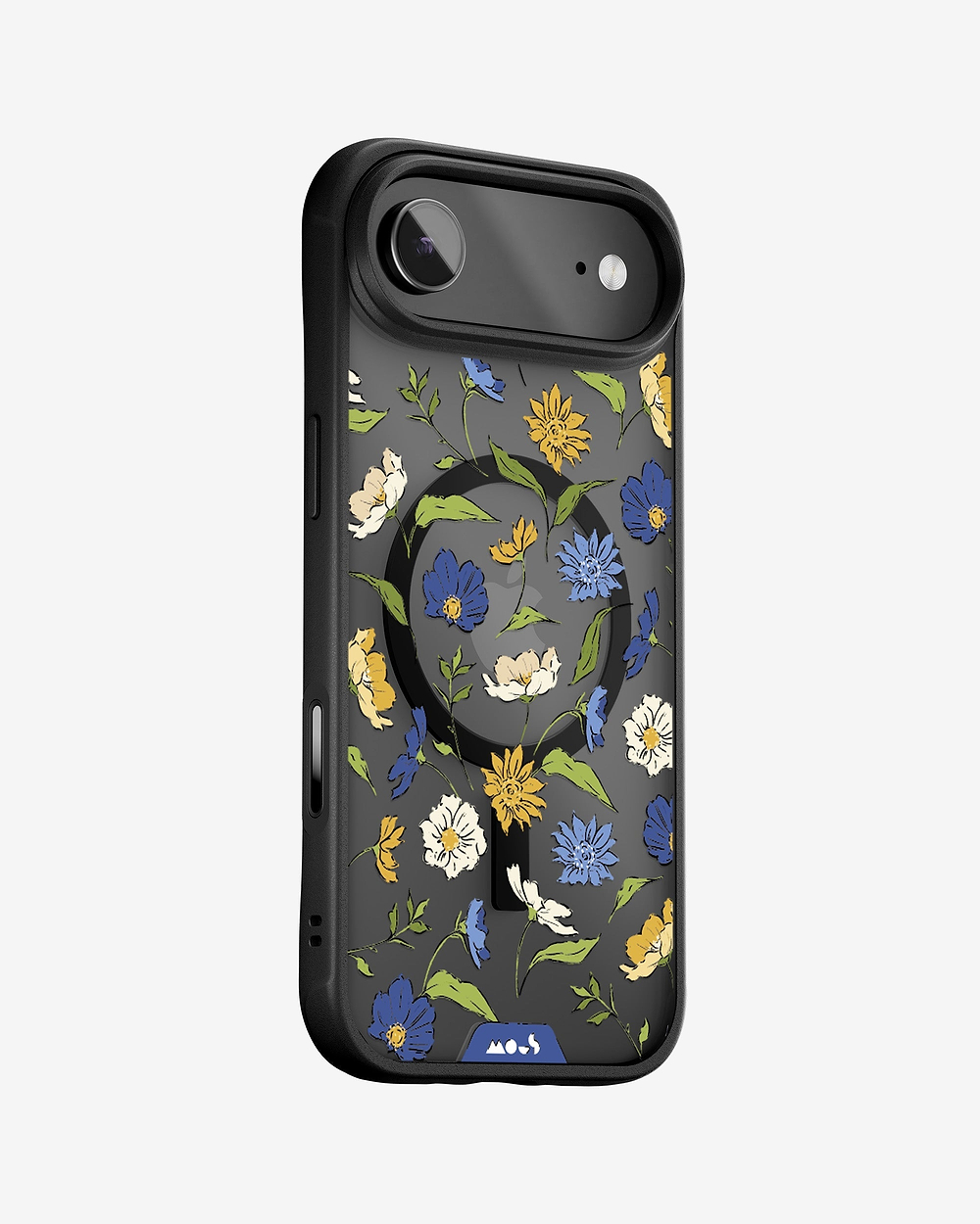 Flowers MagSafe® Compatible Printed Phone Case – Floral Blue