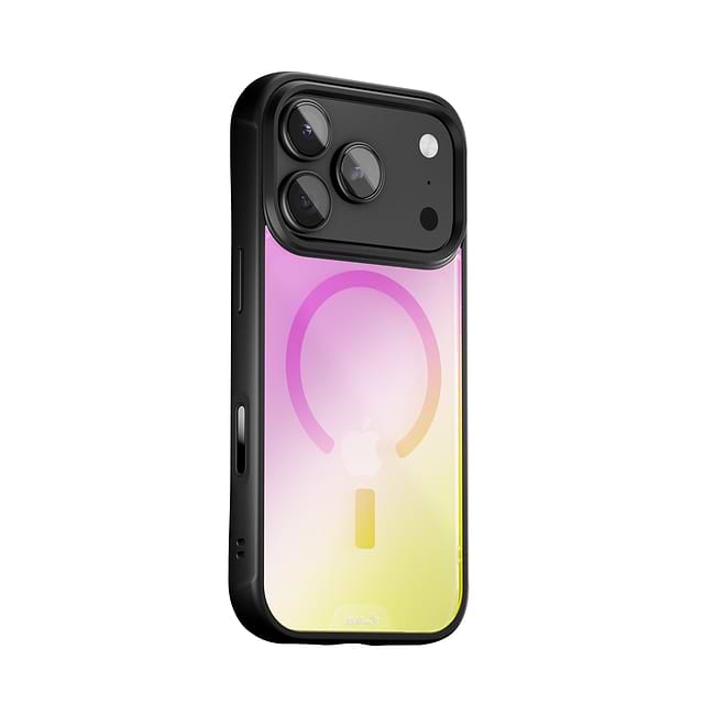 Protective Clear Iridescent Phone Case - Clarity MagSafe