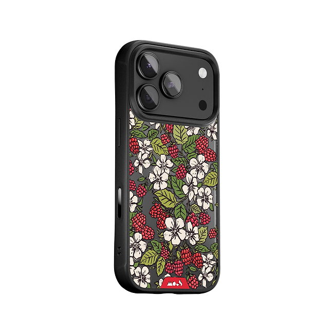 Berries Protective Phone Case - Clarity x Flowers