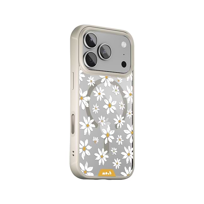 Daisies Protective Phone Case - Clarity Magsafe x Flowers