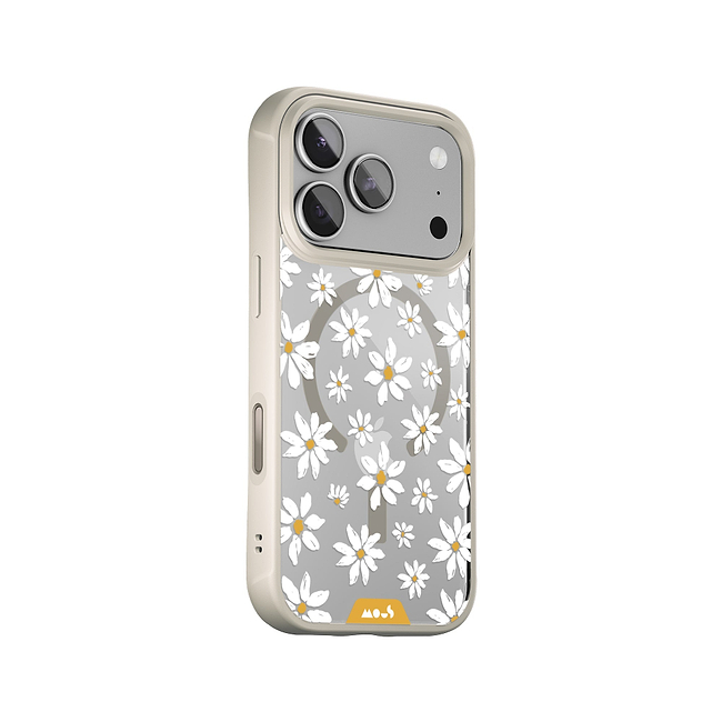 Daisies Protective Phone Case - Clarity Magsafe x Flowers