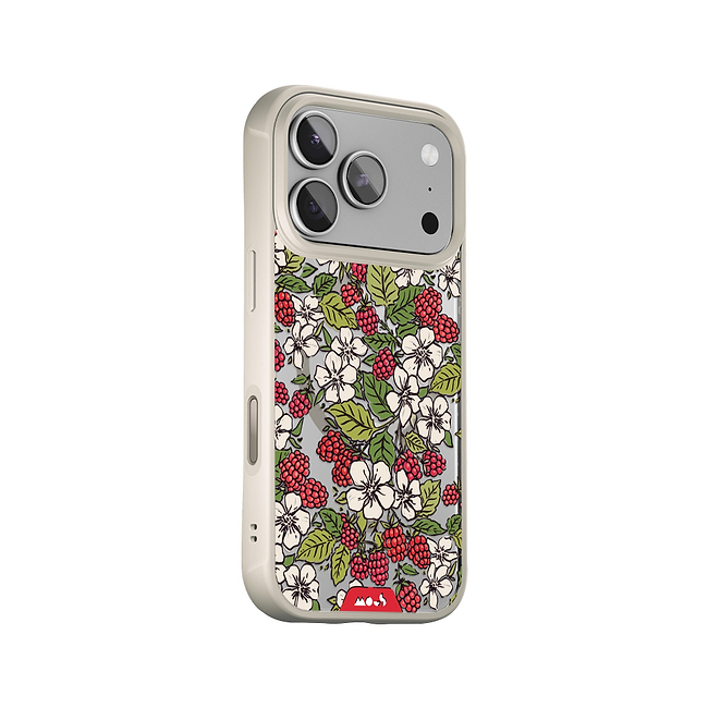 Berries Protective Phone Case - Clarity Magsafe x Flowers