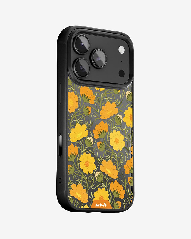 Flowers MagSafe® Compatible Printed Phone Case – Cosmos Orange