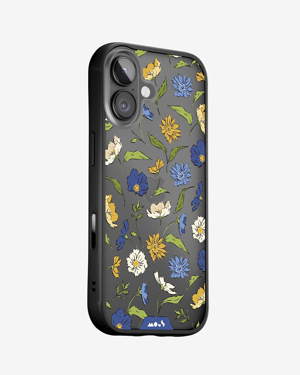 Flowers MagSafe® Compatible Printed Phone Case – Floral Blue