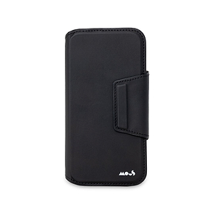 MagSafe® Compatible Black Flip Wallet
