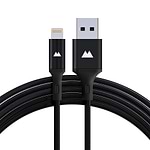 Apple iPhone certified charging cable lightning to USB-A safe quick fast charging long-lasting cable | 3m * hide-pdp