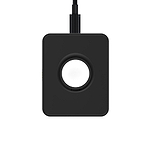 Matte Black MagSafe Fast Wireless Apple Watch Charger  * hide-pdp,hide-pcp
