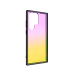 Samsung Galaxy S23 Colourful rainbow pink yellow womens girl case clear transparent iridescent | Galaxy S23 Ultra