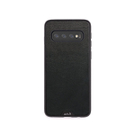 Black Leather Protective Samsung S10 Case | Galaxy S10
