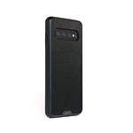 Black Leather Indestructible Samsung S10 Plus Case | Galaxy S10 Plus