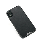 Black Leather Indestructible iPhone XR Case | iPhone XR