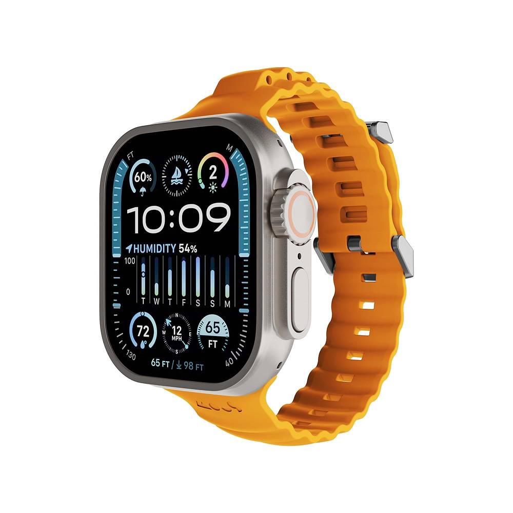 Watch Ultra Epic Watch Band Case Mous Tiger Orange Active Apple