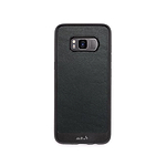 Black Leather Indestructible Samsung S8 Case | Galaxy S8