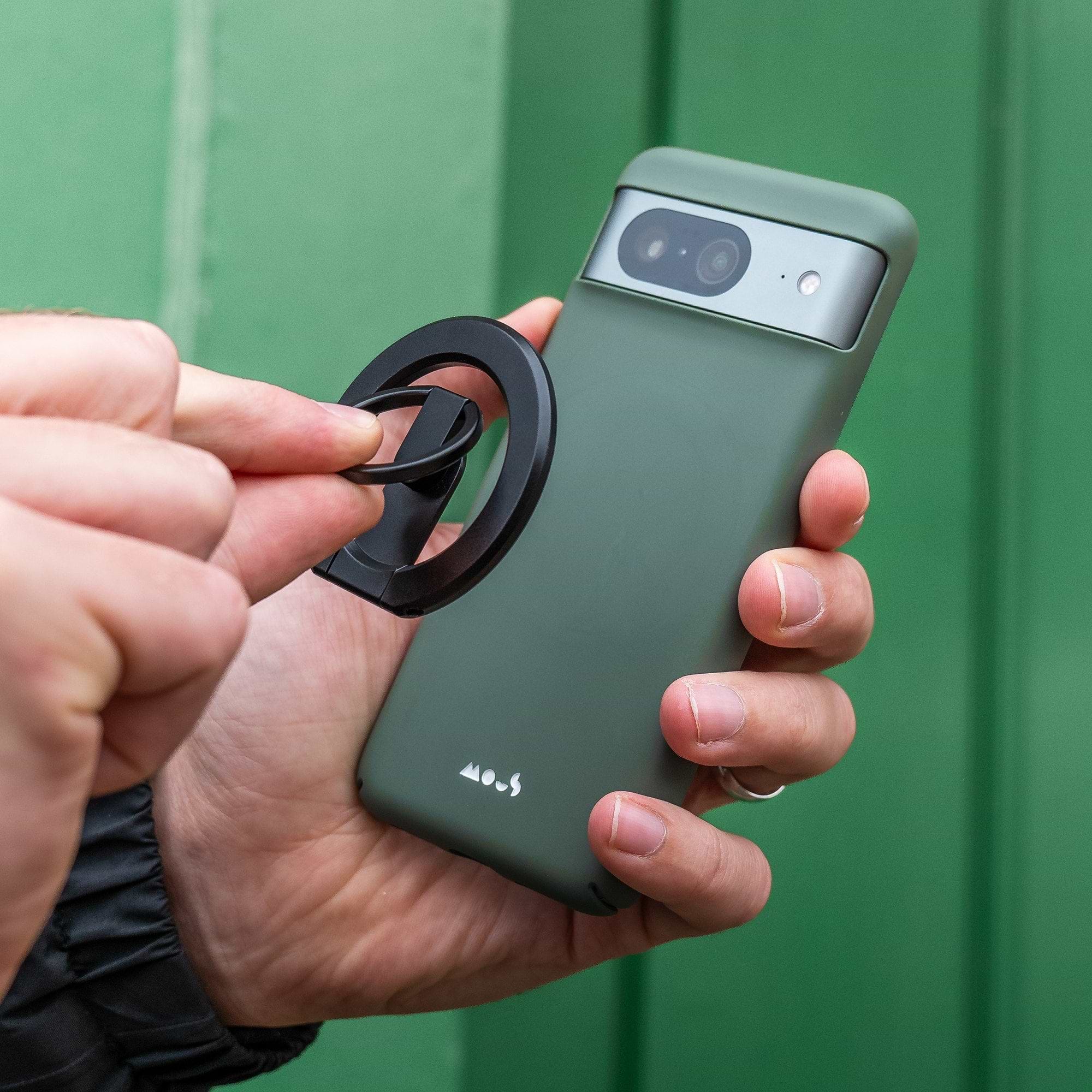 MagSafe Compatible Olive Green Phone Case - Thumbnail 4