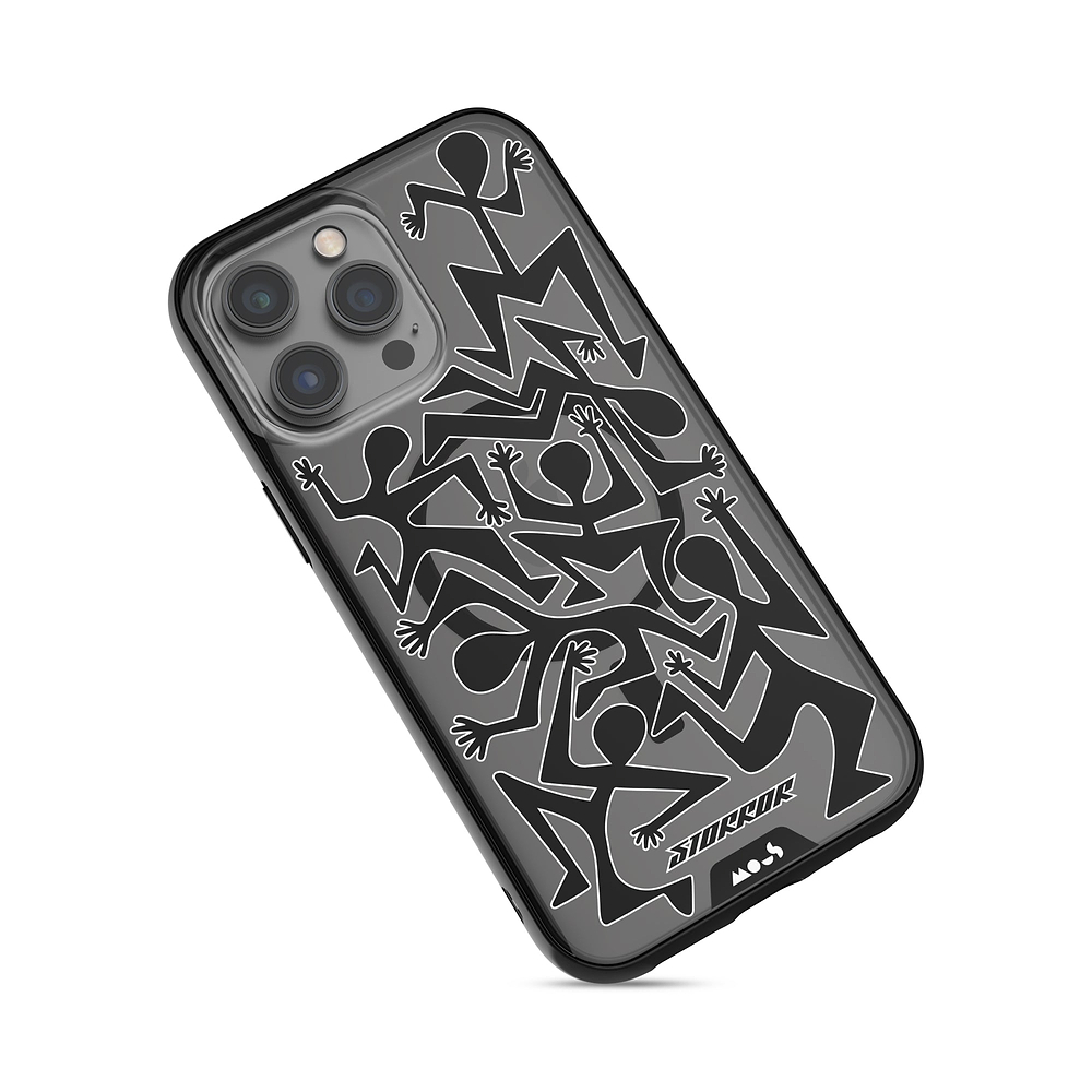 iPhone Magsafe Compatible Storror Squad Character Clear Case Protective | iPhone 14 Pro Max,iPhone 14 Pro,iPhone 15 Pro,iPhone 15 Pro Max