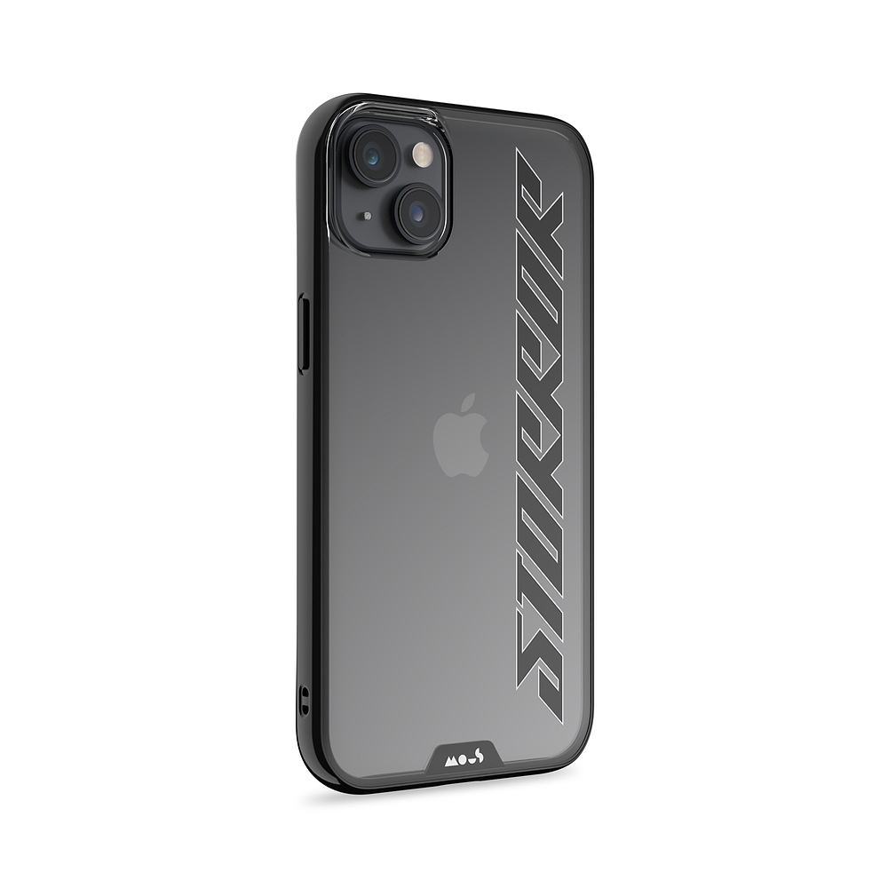 Clear Protective Phone Case Transparent Qi Wireless Charging Storror Logo Design Collabs | iPhone 14 Plus,iPhone 14,iPhone 15,iPhone 15 Plus
