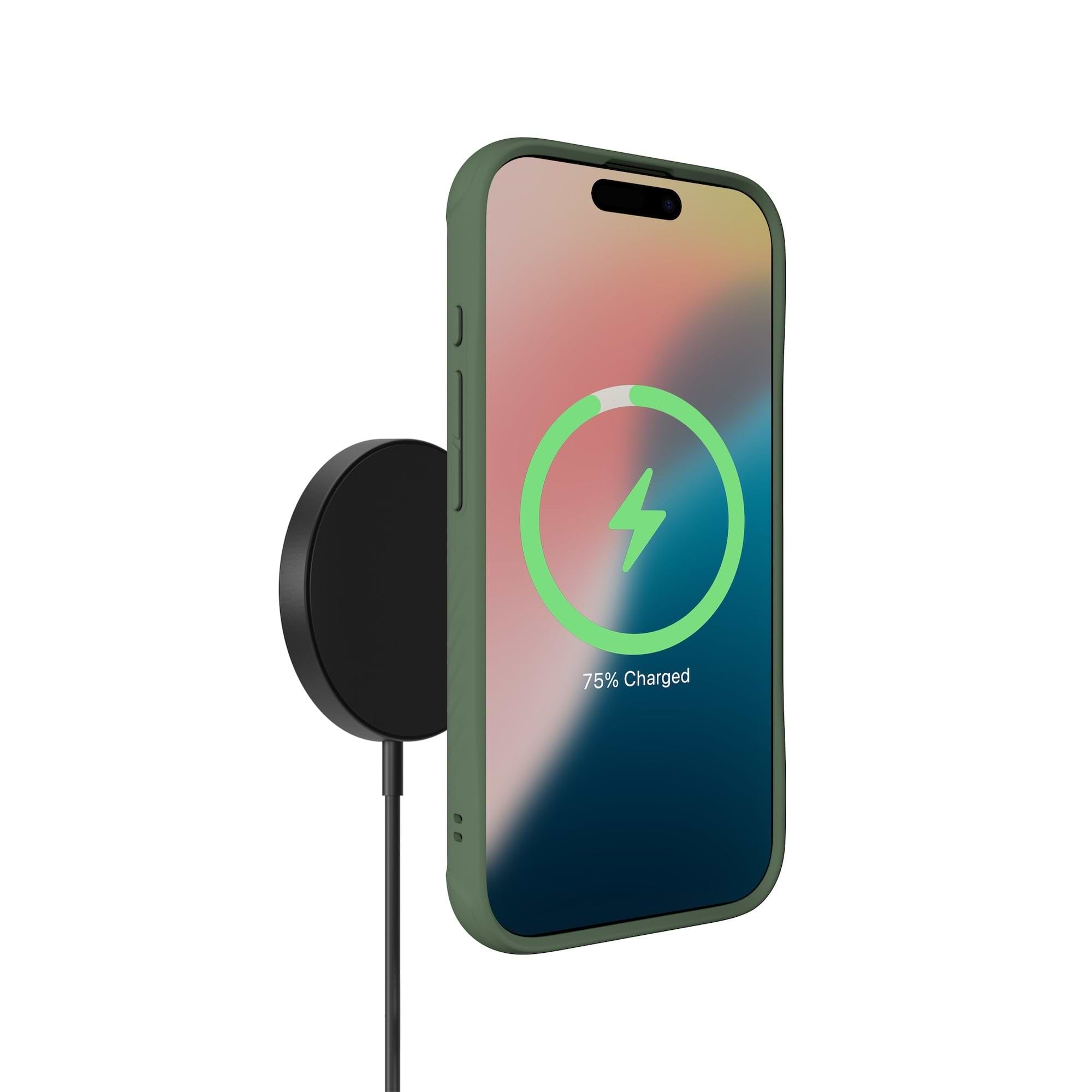 Mous | MagSafe® Compatible Forest Green Phone Case with