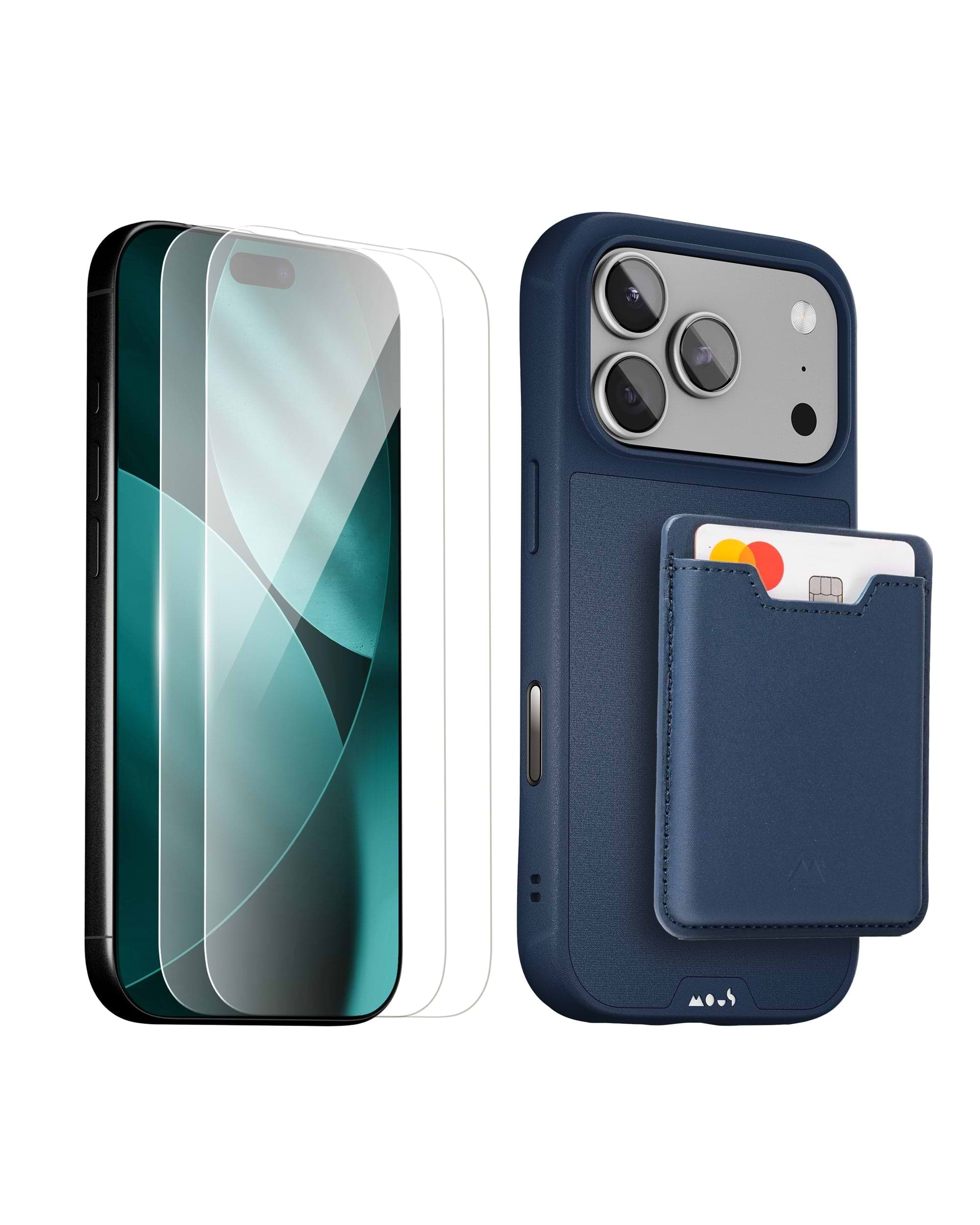 Marine Protective Case, Screen Protector and Card Wallet