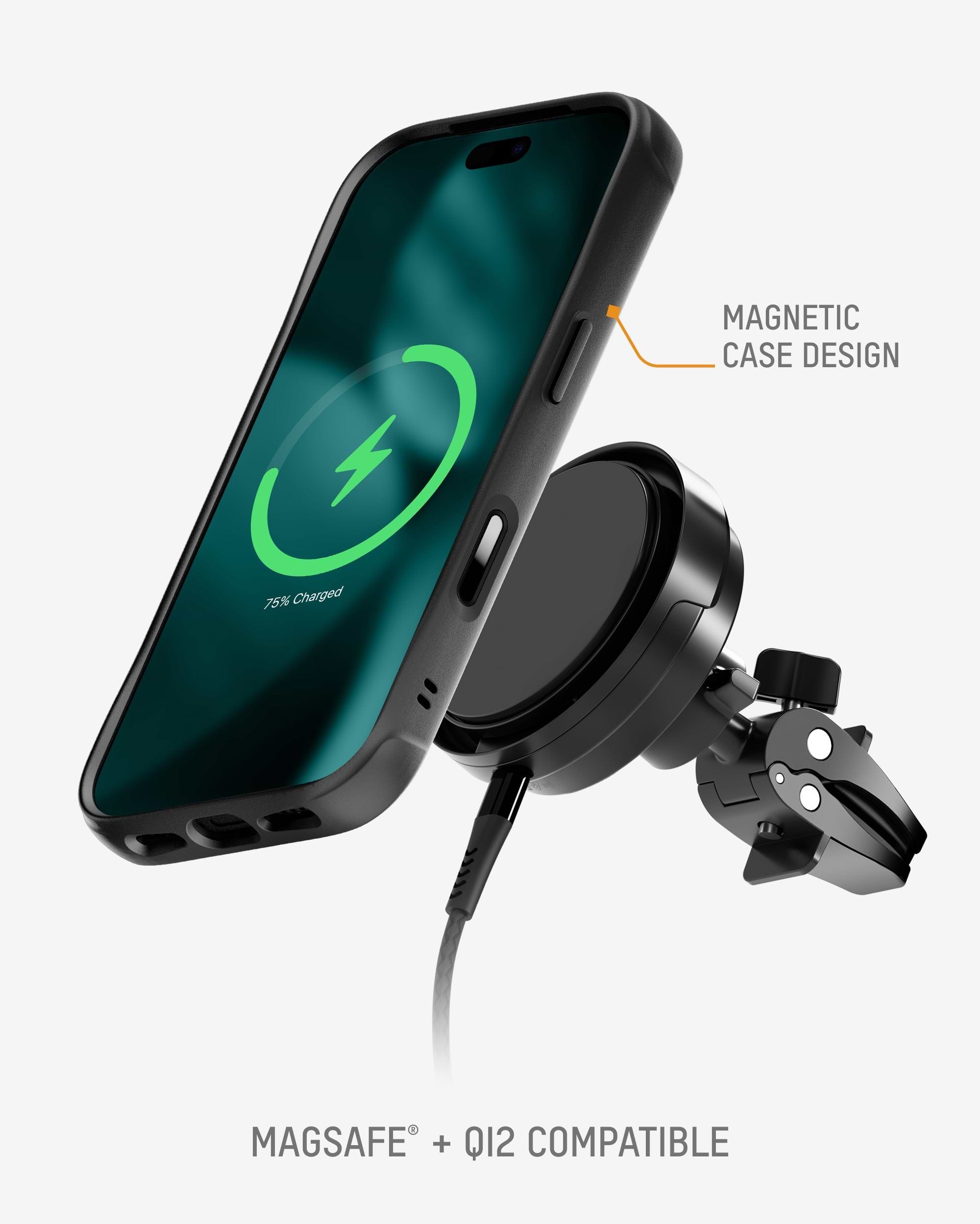 Black Leather Protective Phone Case - Thumbnail 2