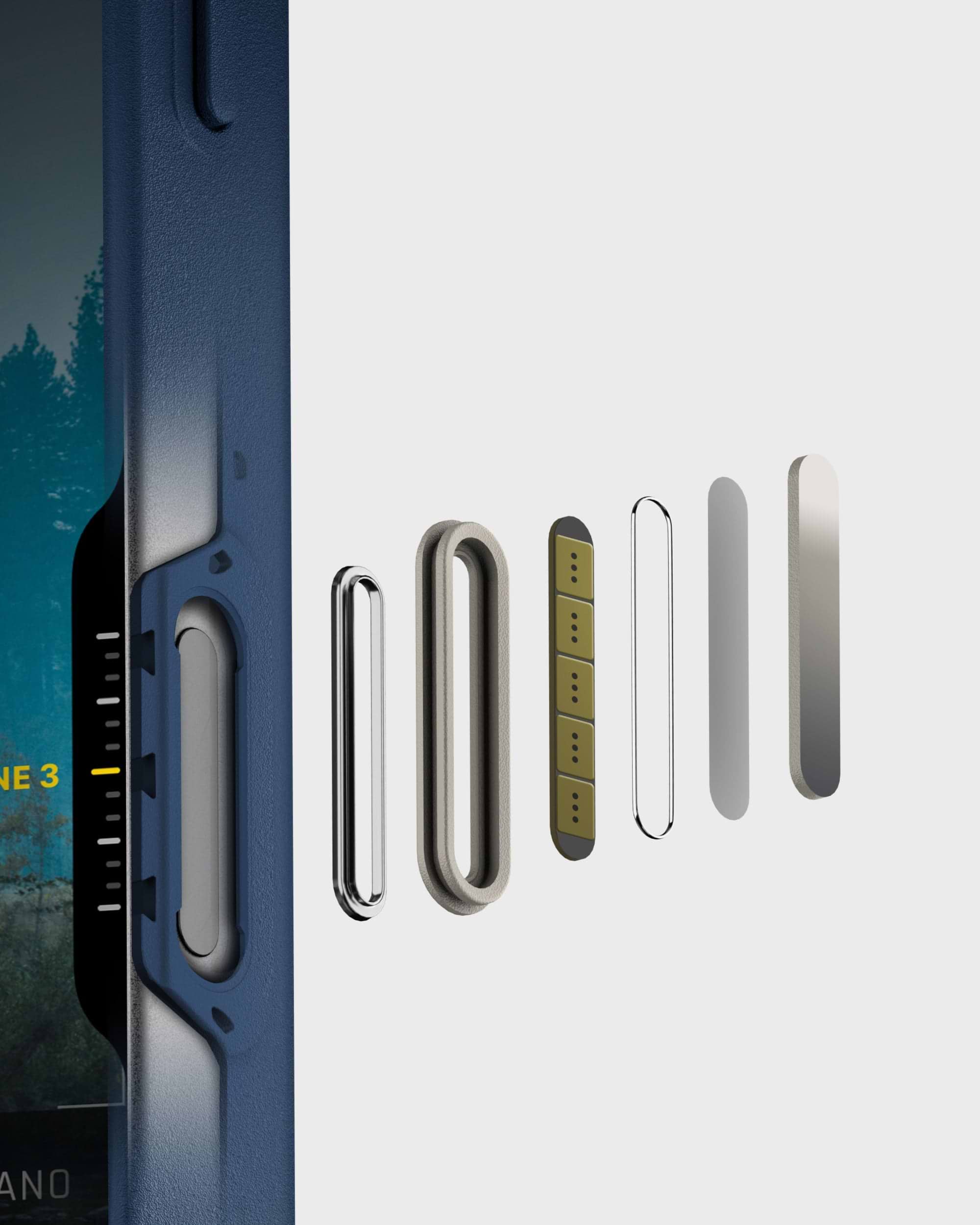 Marine Protective Case, Screen Protector and Card Wallet - Thumbnail 5