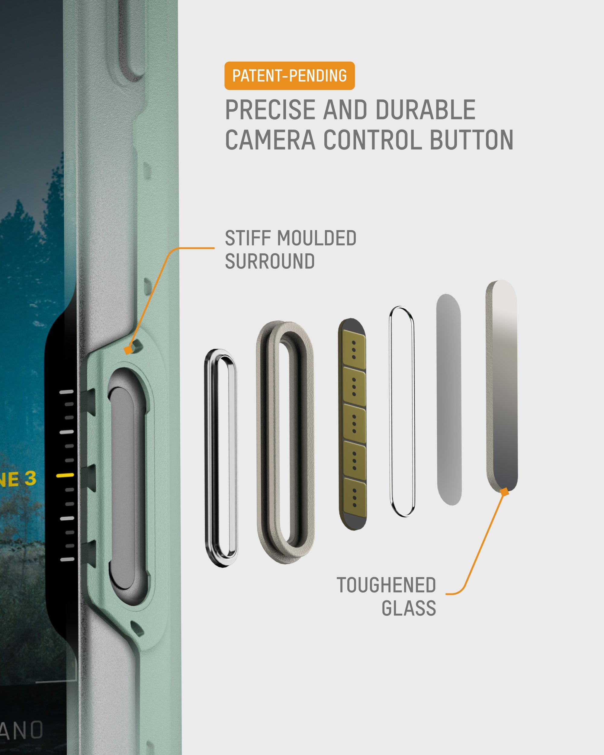 Sage Protective Case, Screen Protector and Card Wallet - Thumbnail 3