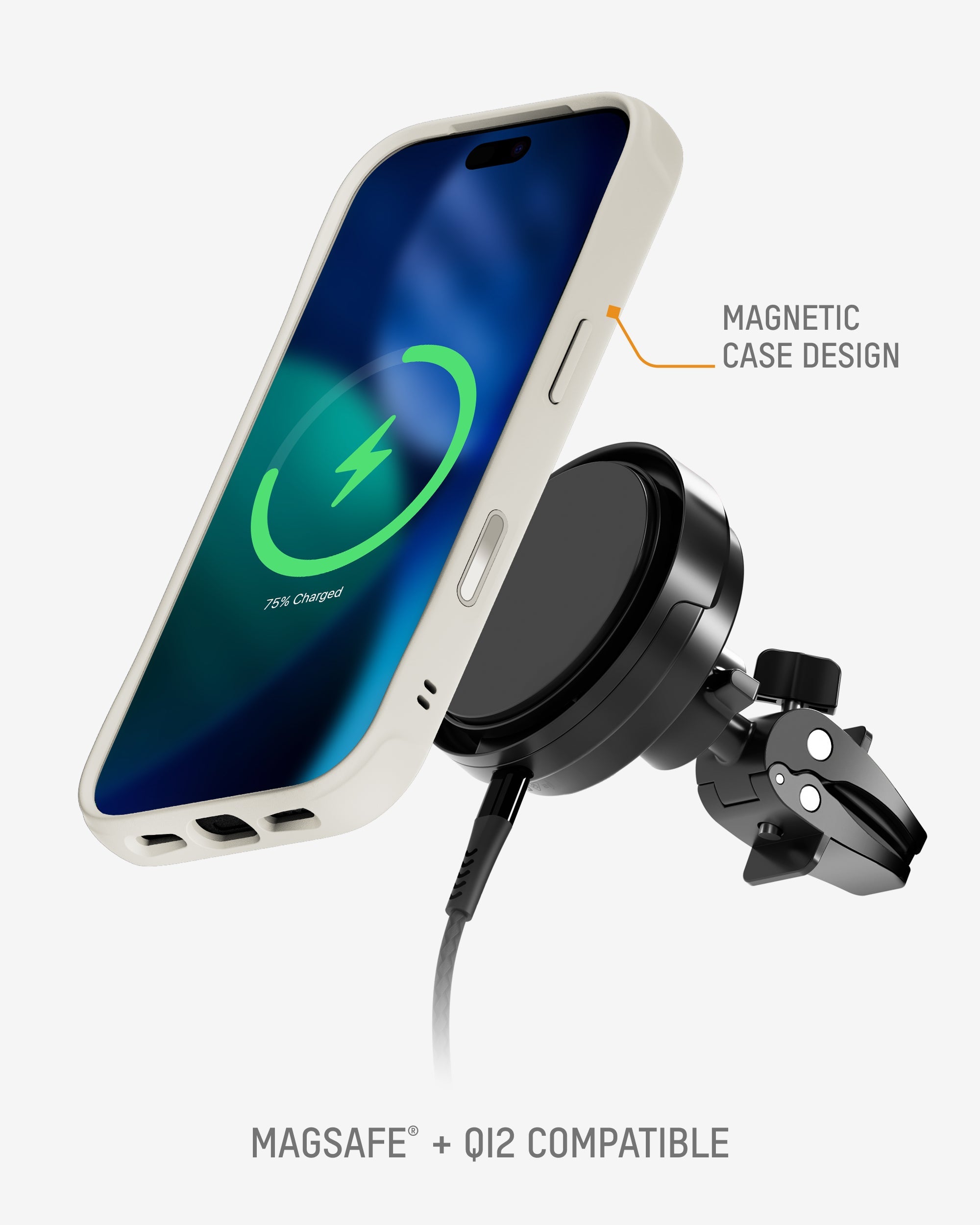 Clarity Protective Phone Case Stone