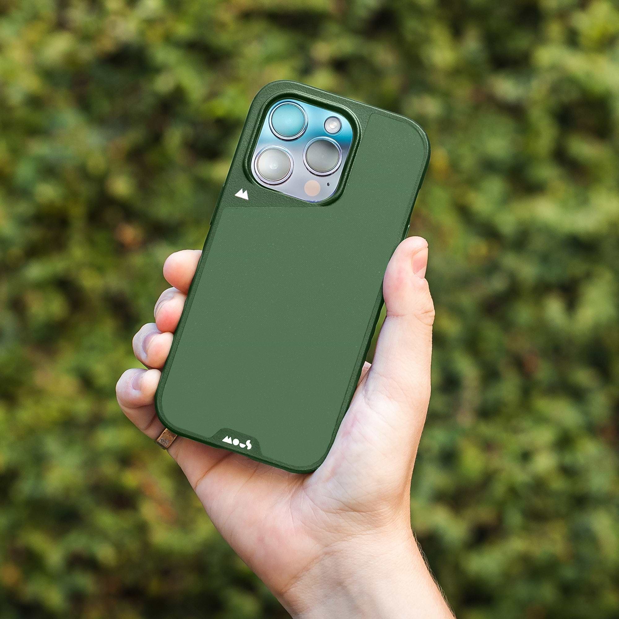 Mous | MagSafe® Compatible Forest Green Phone Case