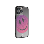 Clear Transparent iPhone Case Ben Eine Pink Smiley Face Qi | iPhone 14 Pro Max,iPhone 14 Pro,iPhone 15 Pro,iPhone 15 Pro Max
