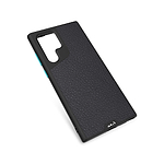 Black leather protective galaxy case | Galaxy S22 Ultra