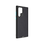 Black leather protective galaxy case | Galaxy S22 Ultra