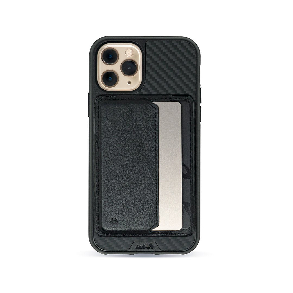 hover-image, Black Leather Magnetic Accessory iPhone |