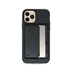 hover-image, Black Leather Magnetic Accessory iPhone |