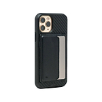 Black Leather Card Holder iPhone |