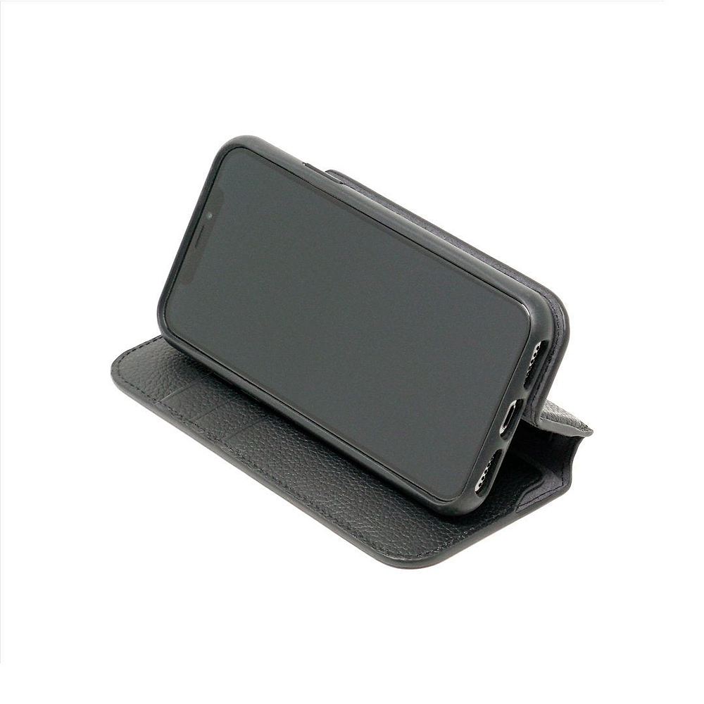 Black Leather Magnetic Accessory iPhone X/XS | iPhone X/XS