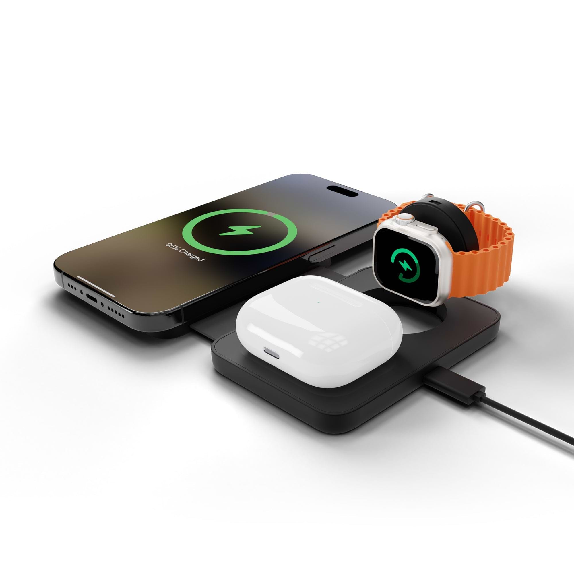 Mous | MagSafe® Compatible 3 In 1 Portable Charger Mous | MagSafe® Compatible 3 In 1 Portable Charger