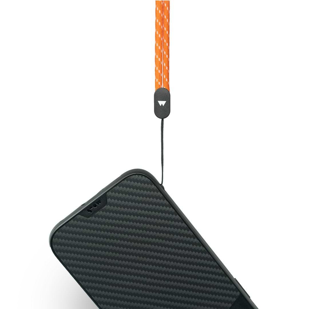 Orange & White Wrist Strap - Thumbnail 4