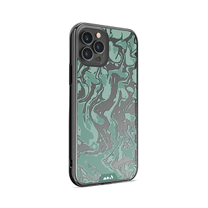 Marbled Sage Green Printed Phone Case