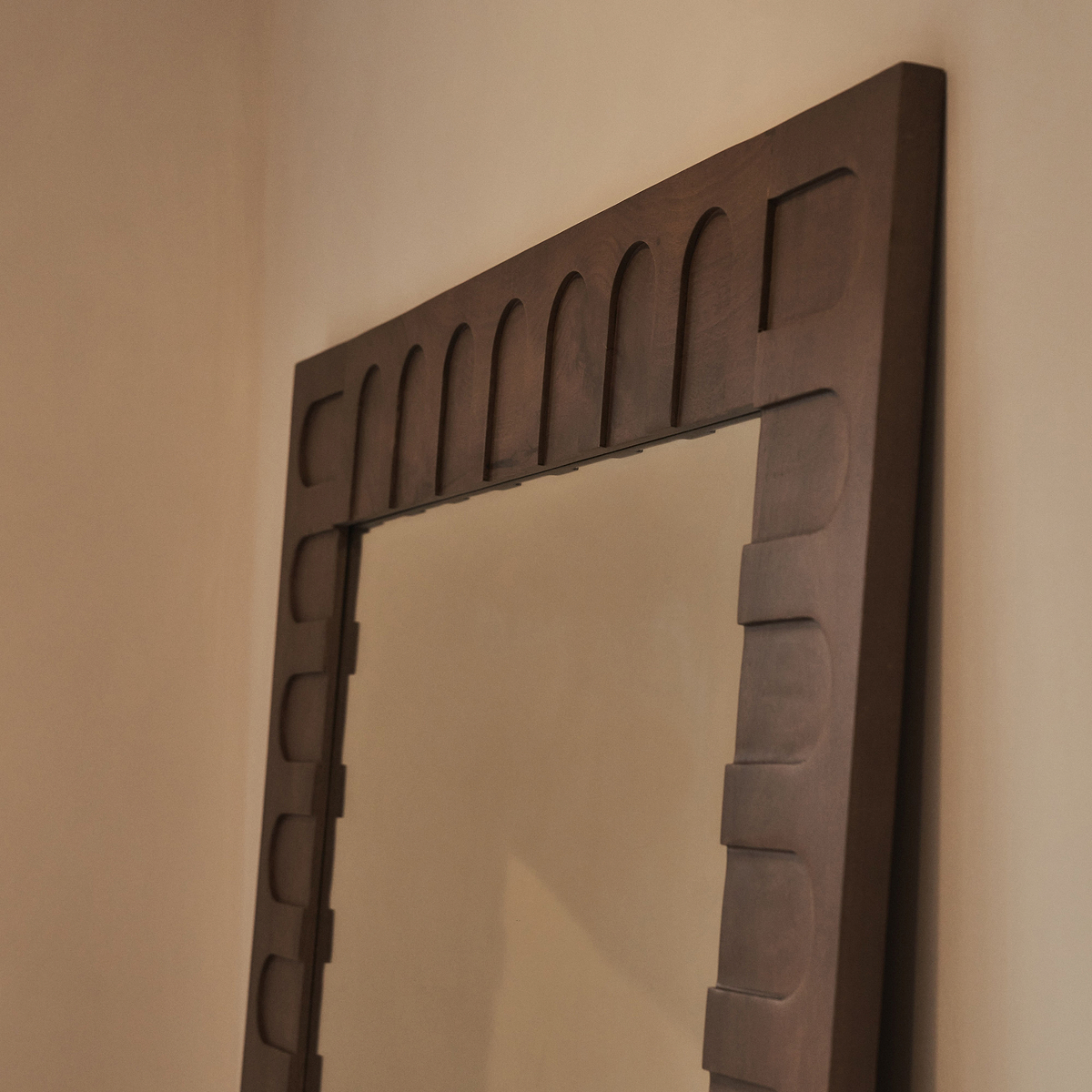 Valor - Warm Wood Extra Large Premium Mirror 200cm x 120cm