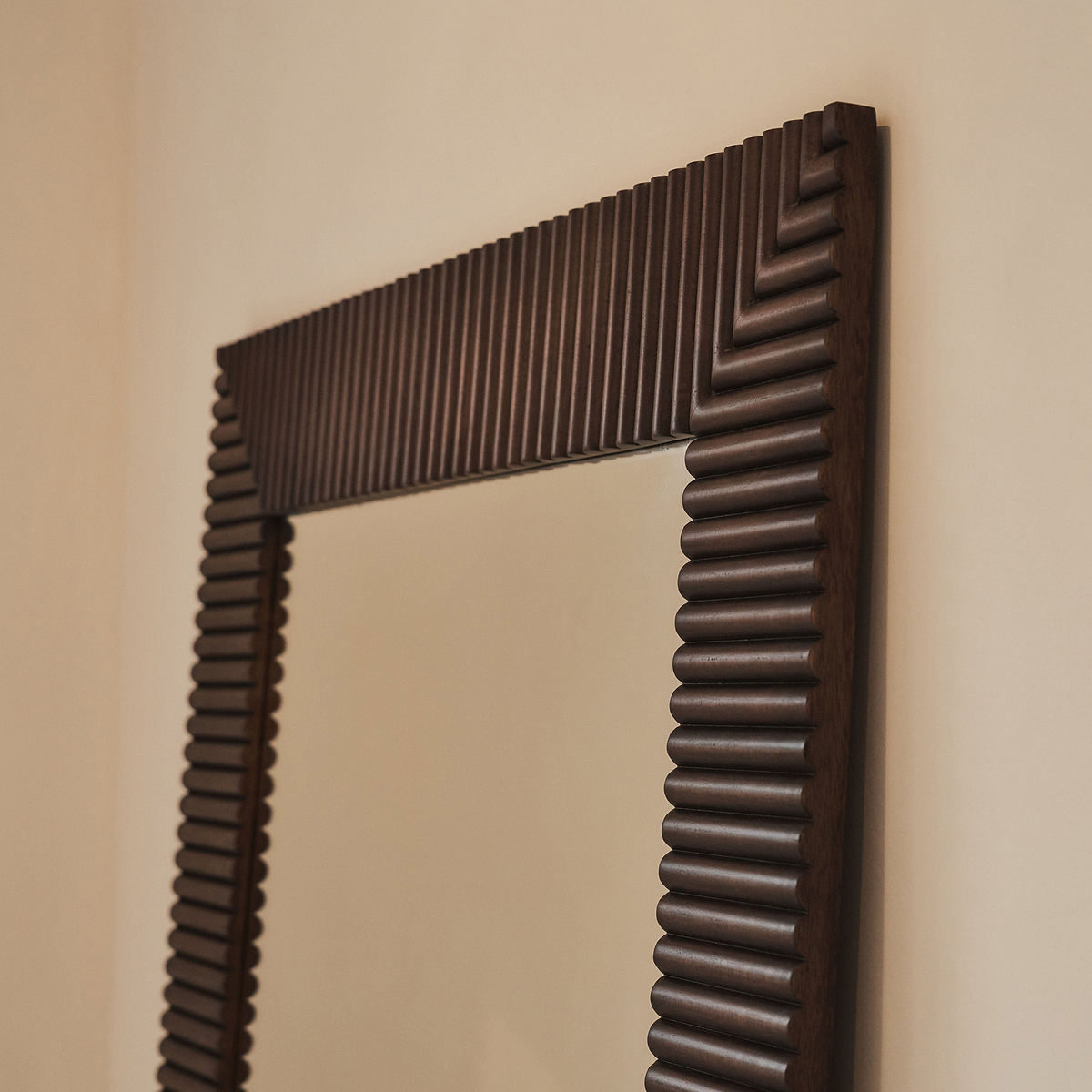 Sloane - Dark Wood Extra Large Premium Mirror 190cm x 100cm