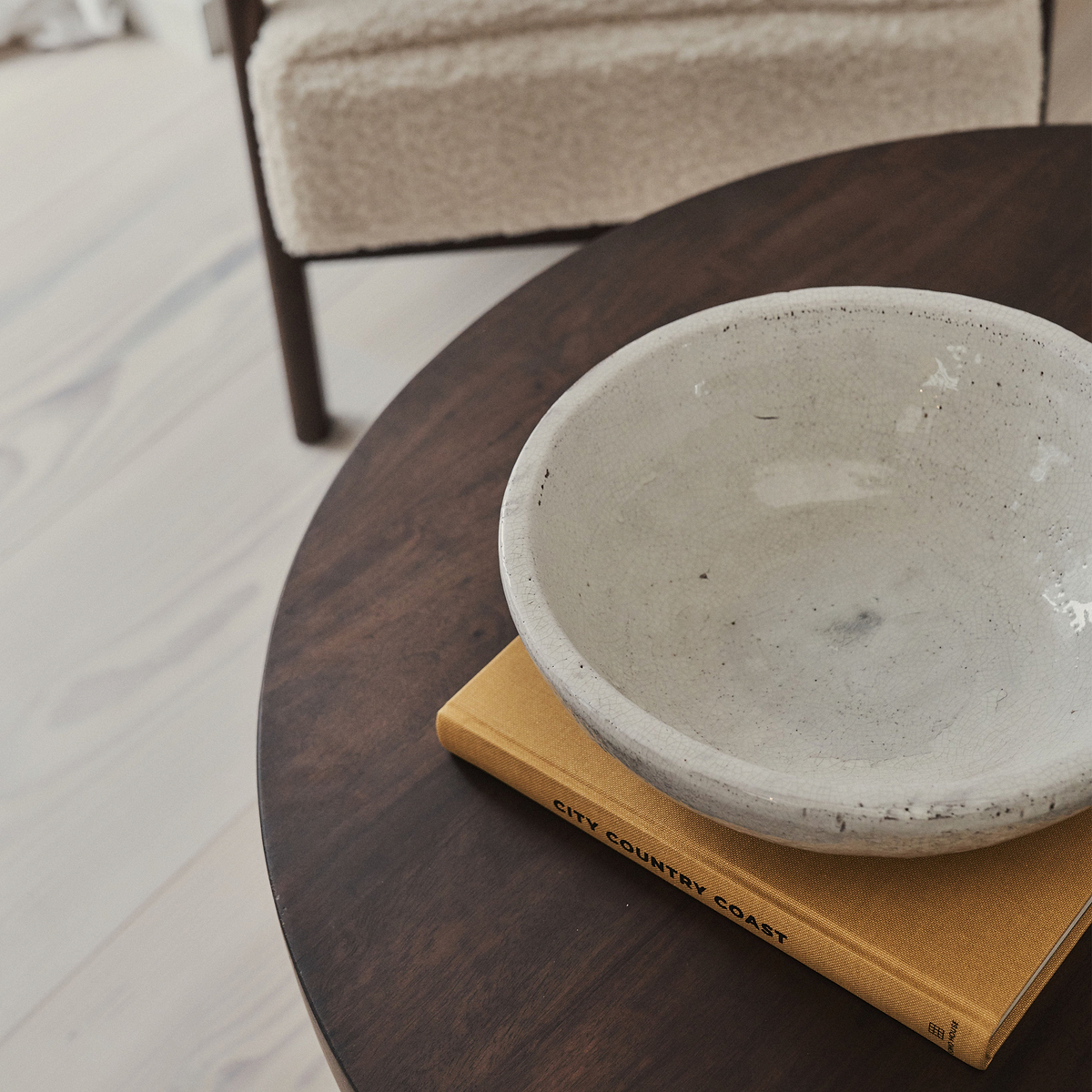 Portera - Ivory Gloss Ceramic Decorative Bowl