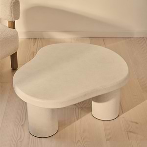 Savanna - Concrete Irregular Wooden Coffee Table