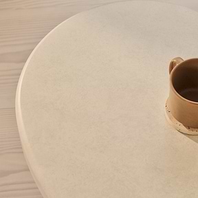 Savanna - Large Concrete Irregular Wooden Coffee Table