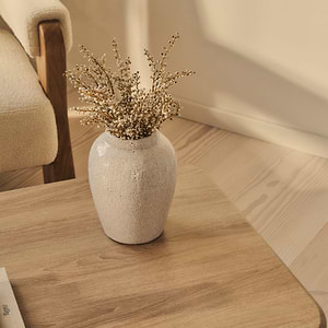 Alina - Washed Wood Rectangular Large Wooden Coffee Table