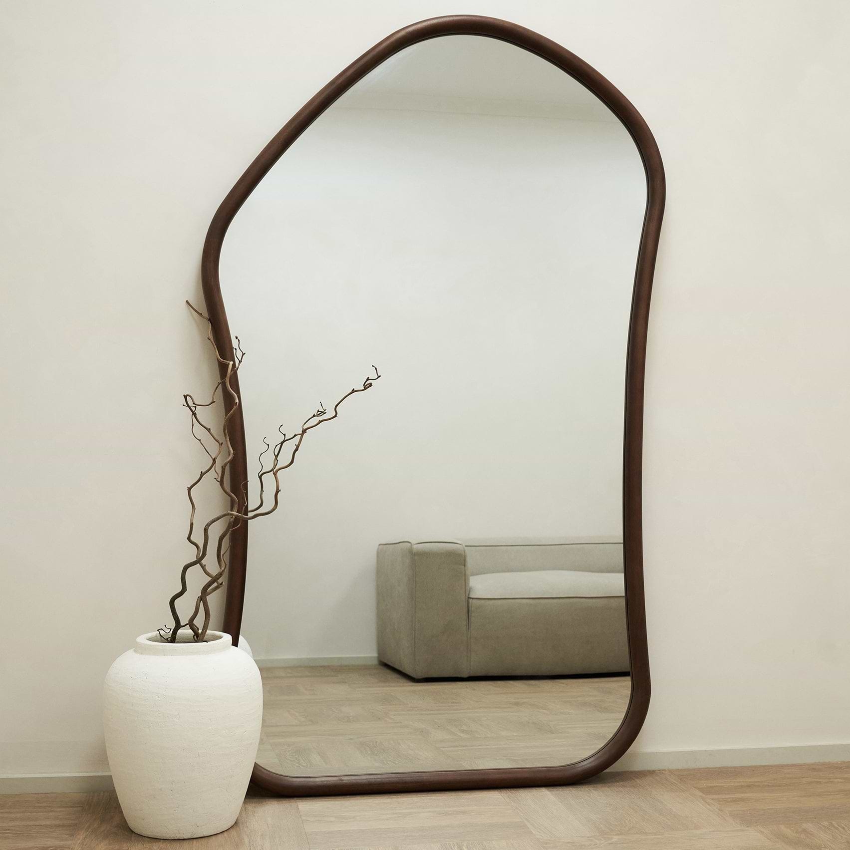 Miroir AMBRE XL Extra Large · Noyer — photo 3